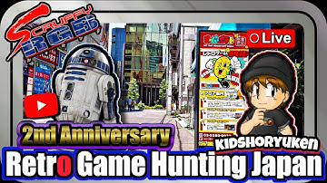 Retro Game Hunting Japan 2nd Year Anniversary Live in Akiba