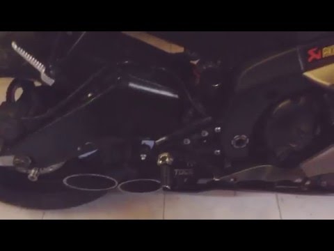 Toce Double Down On 2007 Yamaha Yzf-R6 No Cat Custom Mid Pipe Sound Test