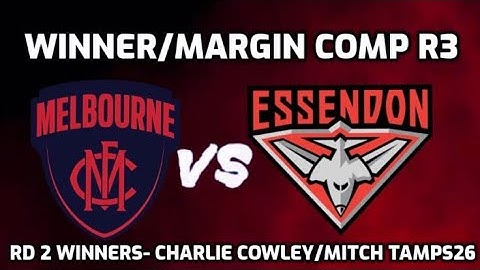 R2 WINNERS REVEALED! Winner/Margin Comp R3(Win 3 Packs of Teamcoach)