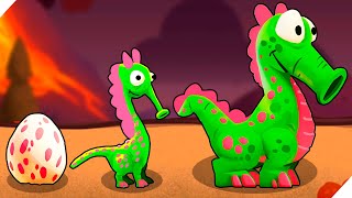 Новые Земли Динозавров! Dino Bash