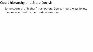 AP Gov Stare Decisis Explainer Video