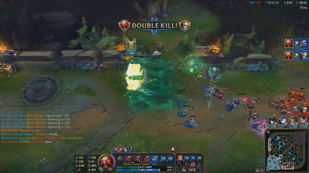 Gragas Insane Oneshot ( am i dead? )