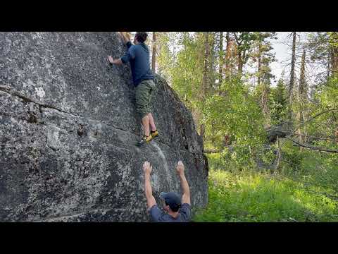 Beta Video for climb Dr. P Willey v3, Lake Tahoe