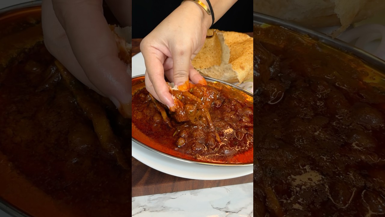 Instant Chhole Bhature ASMR Cooking || #shorts #food #cooking #indianasmrworld #streetfood