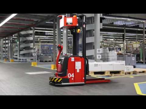 Transportrobotik, Intralogistik, Simulation | Automated Guided Vehicle (AGV) by EK AUTOMATION