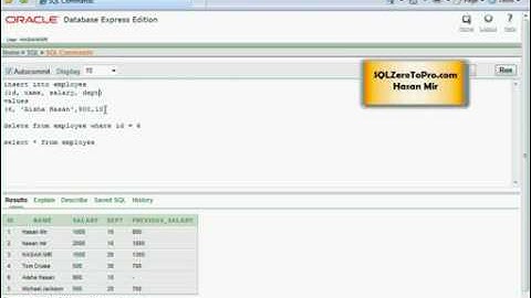Concept of a Null Value in SQL - Part 2 - SQL LESSON 24