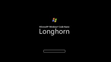 windows longhorn build 4074 boot animation