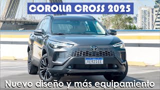 Nuevo Toyota Corolla Cross 2025 | ¿Qué cambió? | Versiones, equipamiento, motores y características.