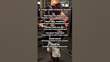 I Wish I Knew That Sooner! Follow @lars.langen to learn from 12 years of trial & error! #biceps