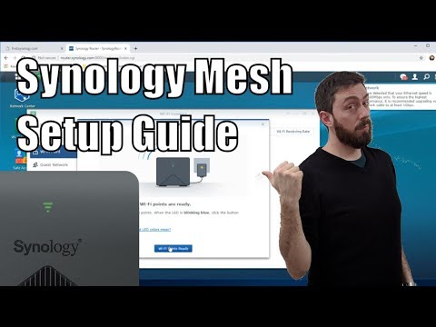 Synology Mr2200ac and RT2600ac Mesh Setup Guide