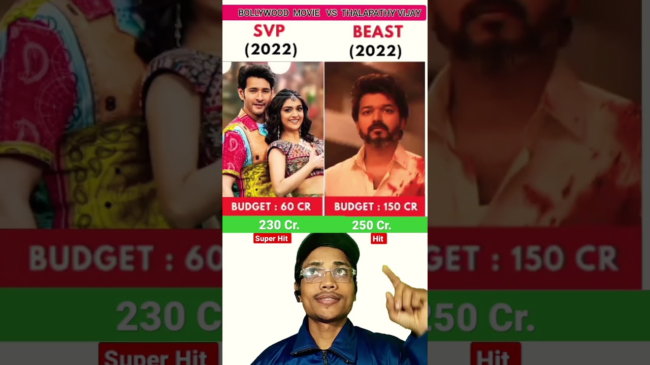 Sarkaru Vaari Paata Vs Beast Movie Comparison || Box Office Collection 