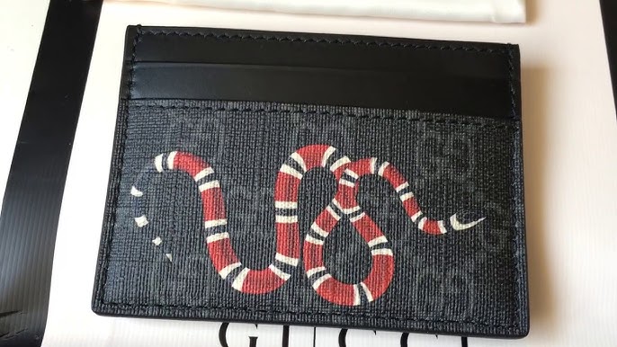gucci snake wallet