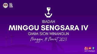 🔴[LIVE] Ibadah Minggu Sengsara IV, GMIM Sion Winangun, 19 Maret 2023 #gmim  #ibadahonline