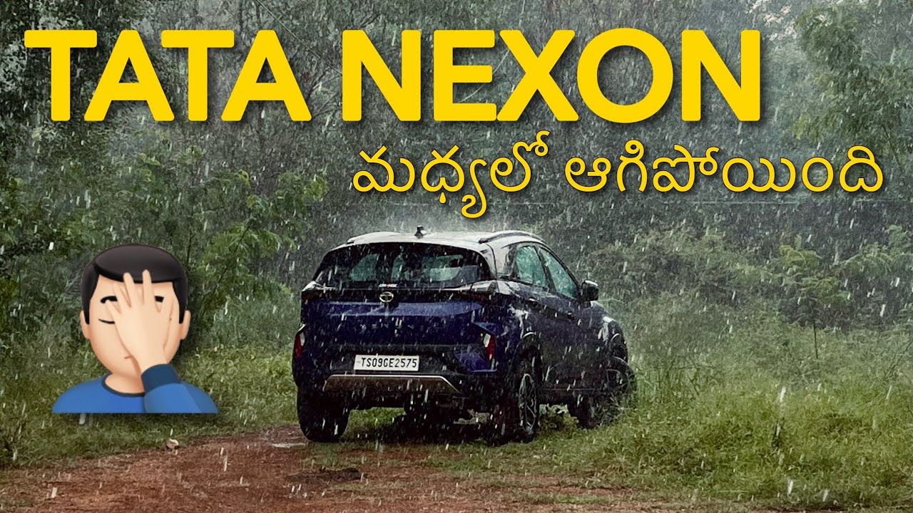 Midnight TATA NEXON Car Breakdown on the Highway | Bangalore to Hyderabad Road Trip