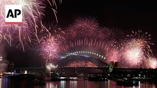 Australia Welcomes 2026 With New Years Fireworks In Sydney