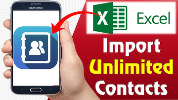 How to Import Unlimited Contact From Excel to Mobile | Excel to Contact Android | Excel to Contact