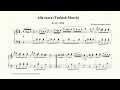 Mozart turkish march rondo alla turca