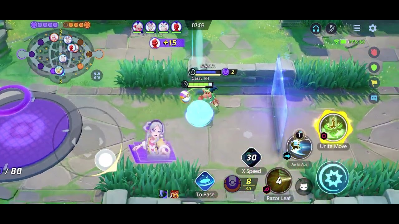 🌿💚 Leafeon Jungle Gameplay – Cutie na Killer sa Pokémon Unite! 💚🌿