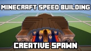 Minecraft Speed Building - Creative Spawn