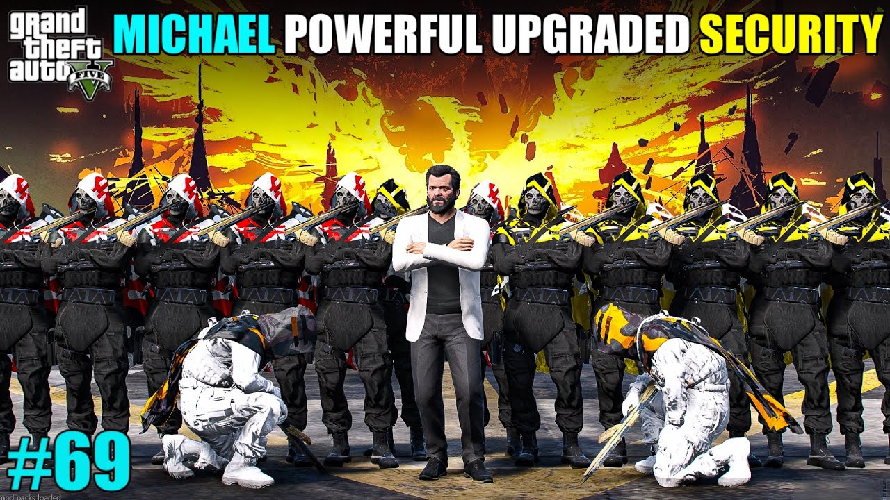 MICHAEL's NEW POWERFUL UPGRADED AZRAEL SECURITY | GTA 5 GAMEPLAY #69 ...