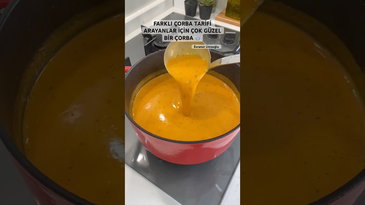 Farklı ama çok lezzetli bir çorba 🤌🏻