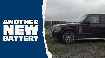Range Rover TDV8 krijgt weer een NIEUWE accu