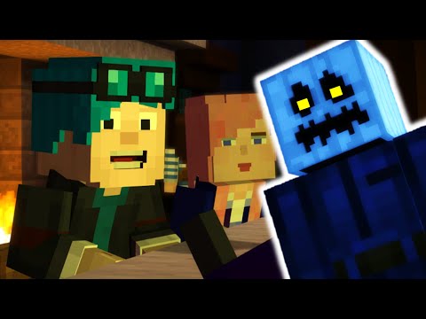 THE WHITE PUMPKIN MURDER MYSTERY!!  Minecraft Story Mode 
