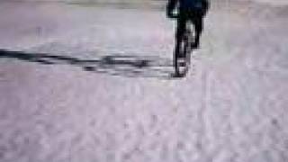 Mountain Snow Biking - Helmet Cam