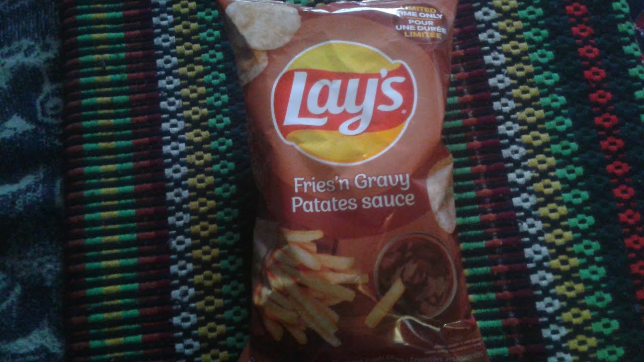 Lay's fries 'n gravy review YouTube