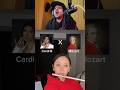 This Was a Nice Mashup tho #cardib #mozart  #flute #reaction #shorts