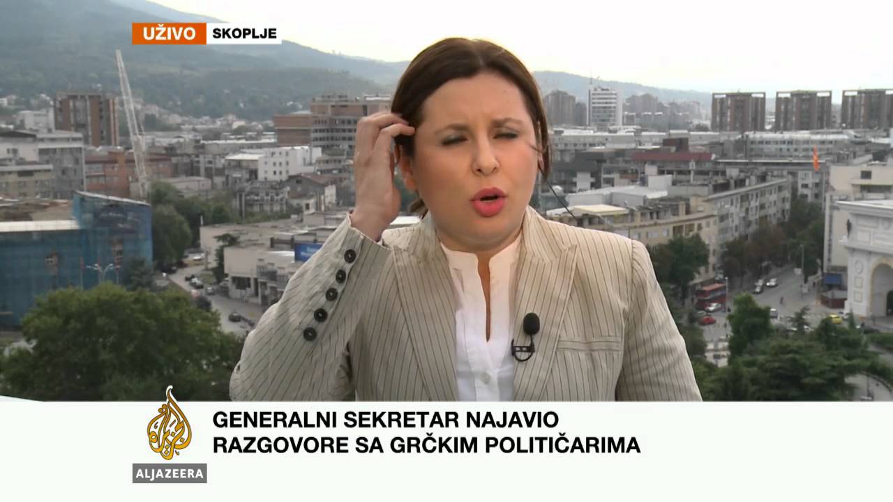 ميلكا سميليفسكا عن زيارة بان كي مون إلى مقدونيا الجزيرة البلقان