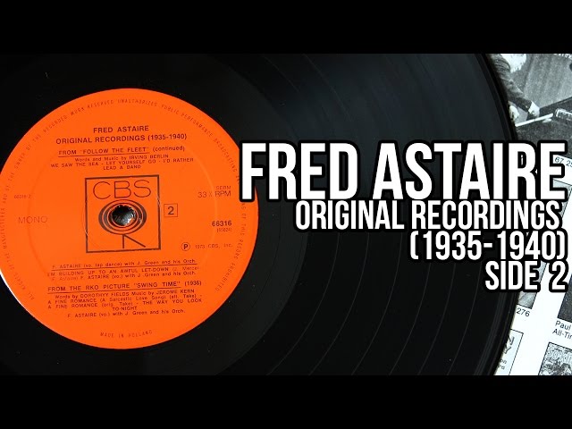 (Side 2) Fred Astaire Original Recordings (1935 -1940) [CBS 66316][Vinyl]