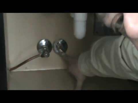 fridge water line shut off