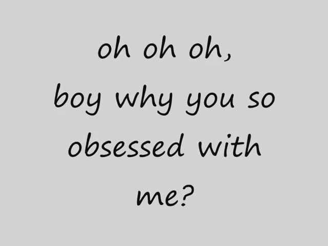 Mariah Carey - Obsessed (lyrics on screen) class=