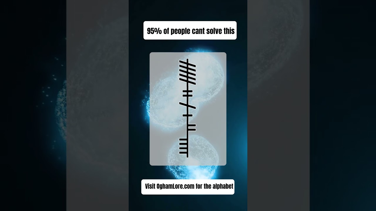 Can You Solve The Ogham ?