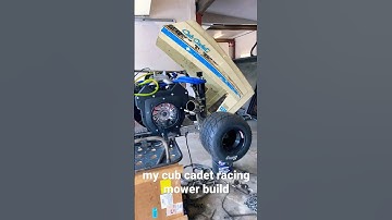 Cub cadet racing mower