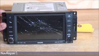 Chrysler® Dodge® Jeep® 430N RHB UCONNECT® MYGIG® GPS Navigation Radio Repair Service