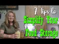 7 tips to simplify your food storage  prepper pantry