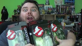 Classic Ghostbusters Mattel Action Figure Review - Winston, Peter Venkman, Ray & Egon Spengler