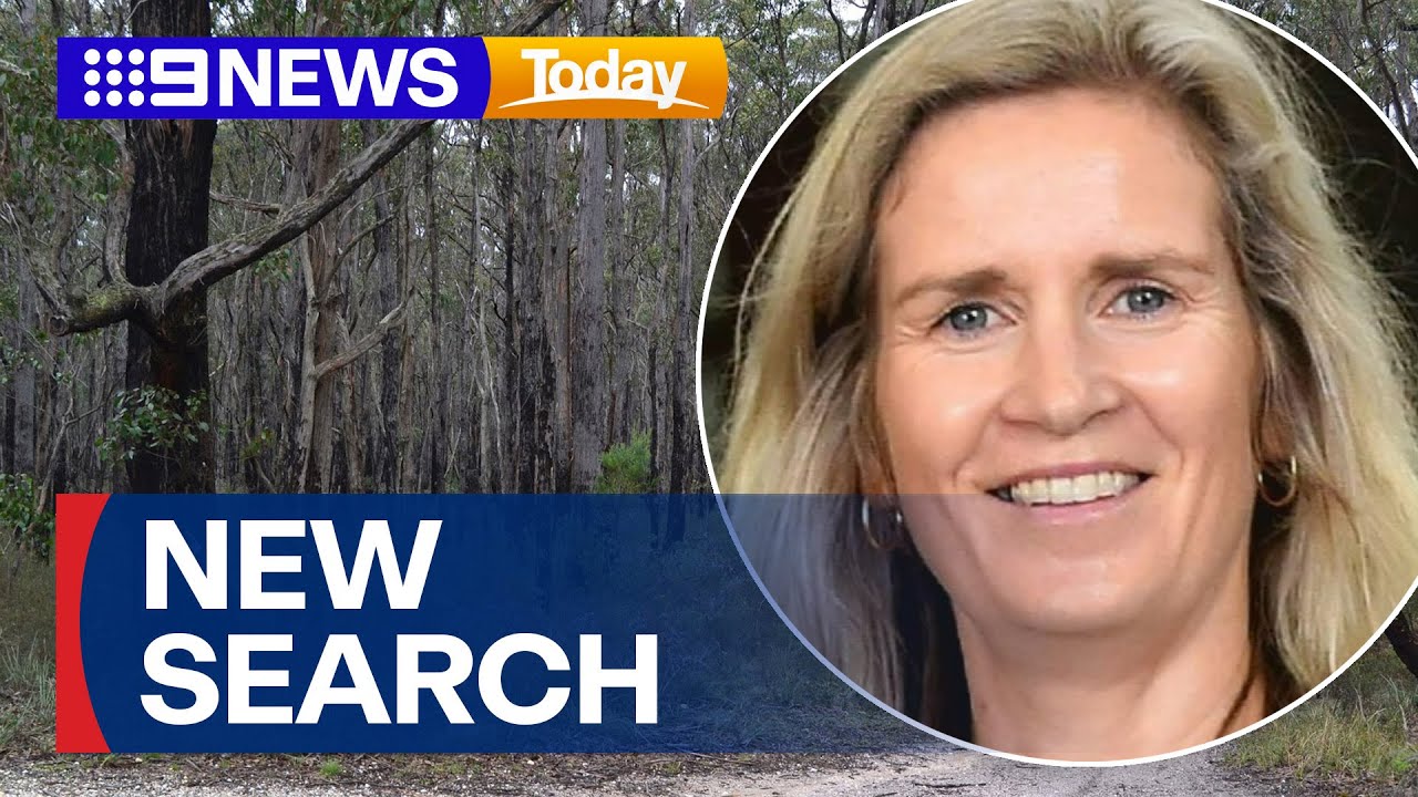 New search for missing Ballarat mum Samantha Murphy | 9 News Australia