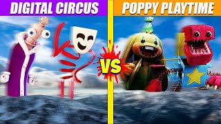 Giant Digital Circus vs Giant Poppy Playtime Race | SPORE