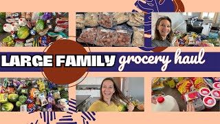 ✨ ? Large Family Monthly Grocery Haul | Budget Tips and My Budgets ? ✨
