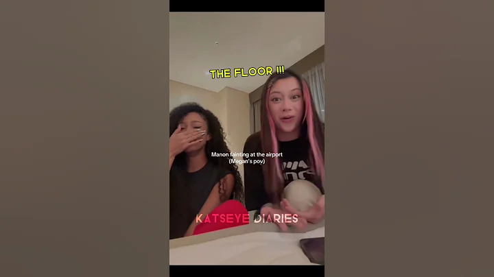 "MEGAN'S POV ON MANON FAINTING ON AIRPORT" #katseye #flyxo