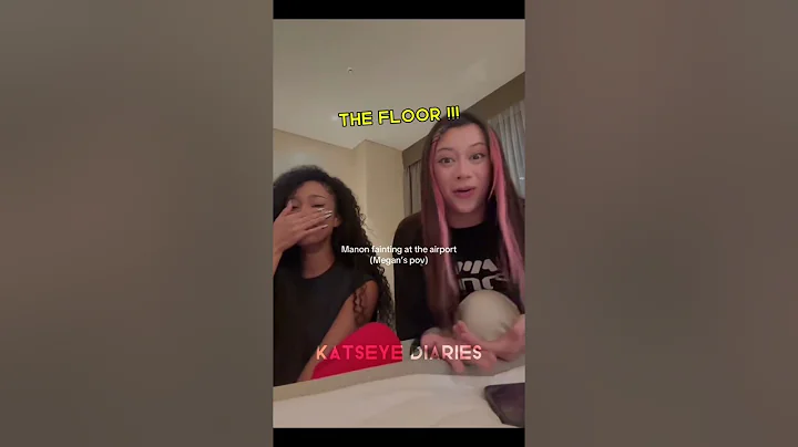 "MEGAN'S POV ON MANON FAINTING ON AIRPORT" #katseye #flyxo