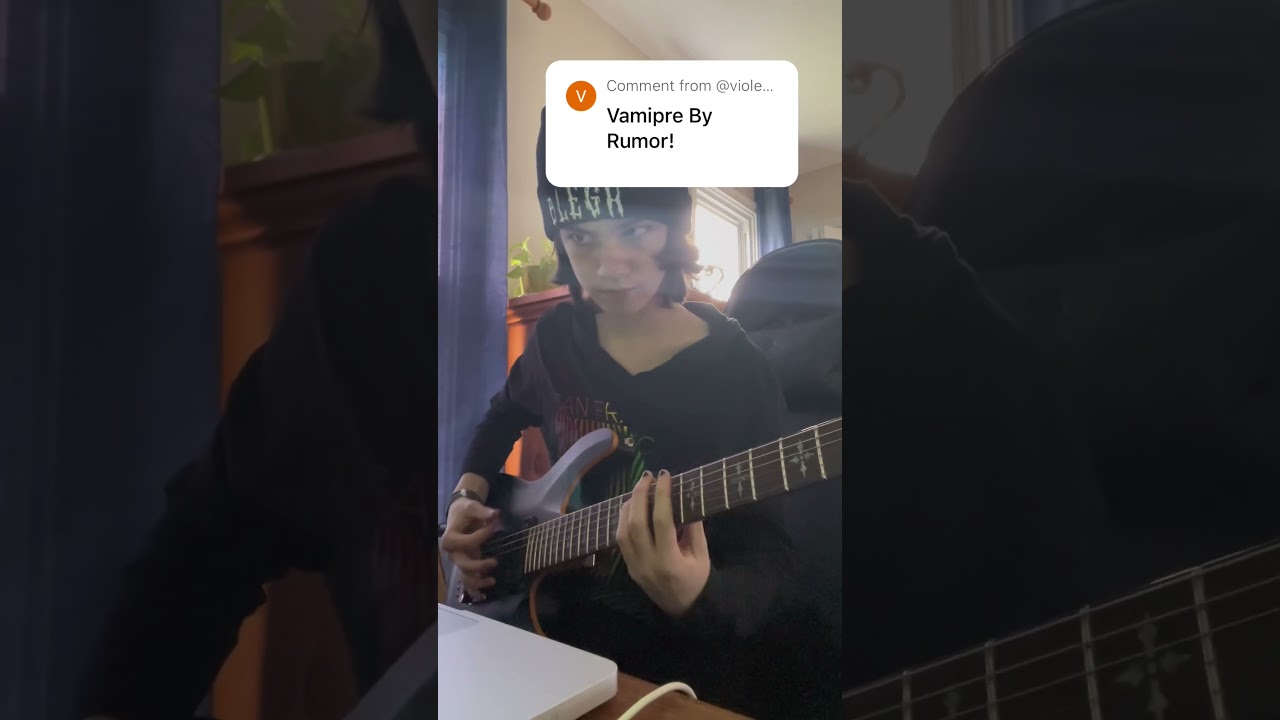 Vampire By Rumour by TX2 guitar cover 