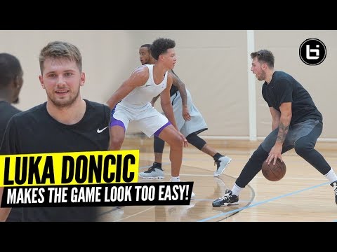 Luka Doncic Shows Off SMOOTH Game At Pro Open Run! Monta Ellis Still a MAJOR BUCKET!!