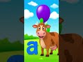 cartoon A for Apple video for kids #my magic words #share #fun #trending shorts