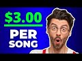 Earn $300 Just By Listening To Music | Make Money Online 2022 | get paid listening to music 2022