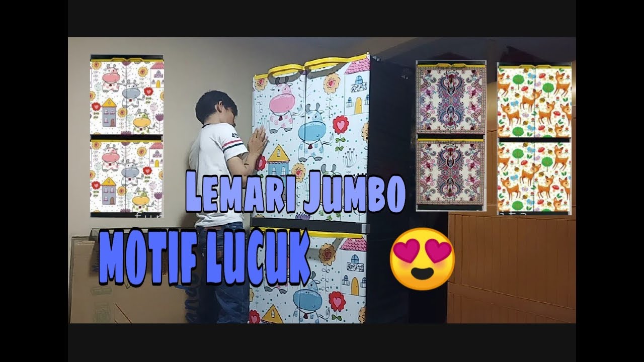 Merakit Lemari  Plastik  Jumbo Miami Orlando  Unboxing 