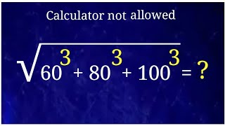 Square Root Problem | Radical Questions | Math Olympiad Questions